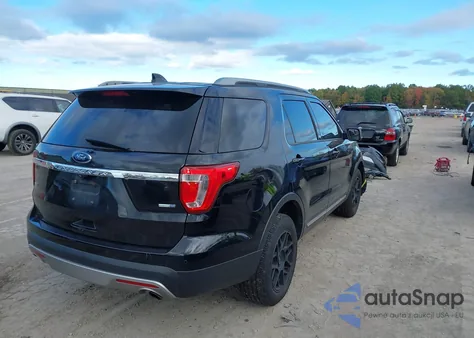 2017 Ford Explorer Xlt z USA, uszkodzony, nr VIN 1FM5K8DH8HGD82274